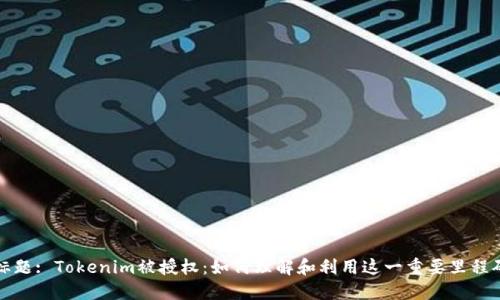 标题: Tokenim被授权：如何理解和利用这一重要里程碑